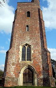 The west face of the west tower March 2012